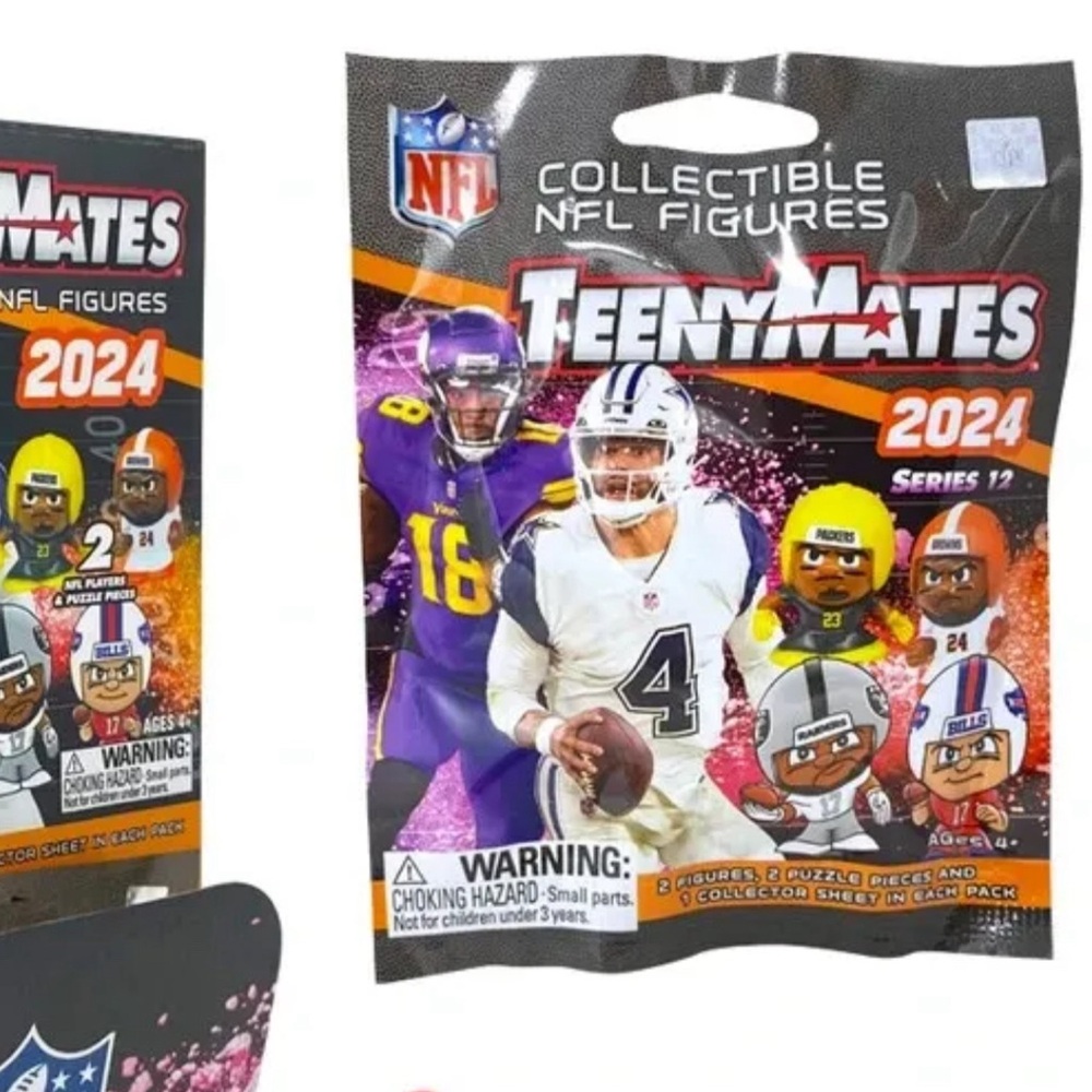 2024 NFL teenynate 2 back blind bag